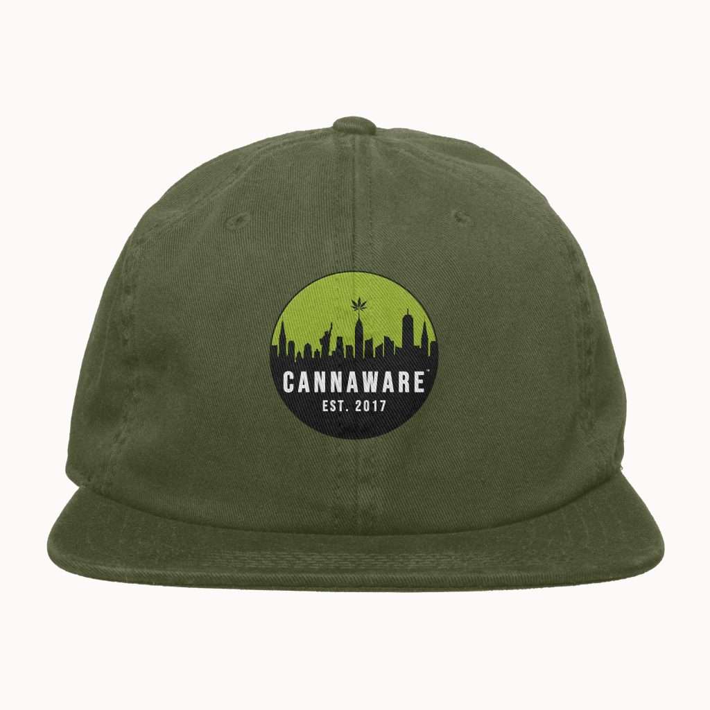 Cannaware NY City Olive Snapback