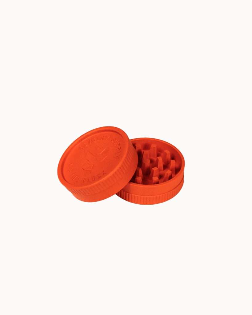 Sunset Orange Hemp Grinder