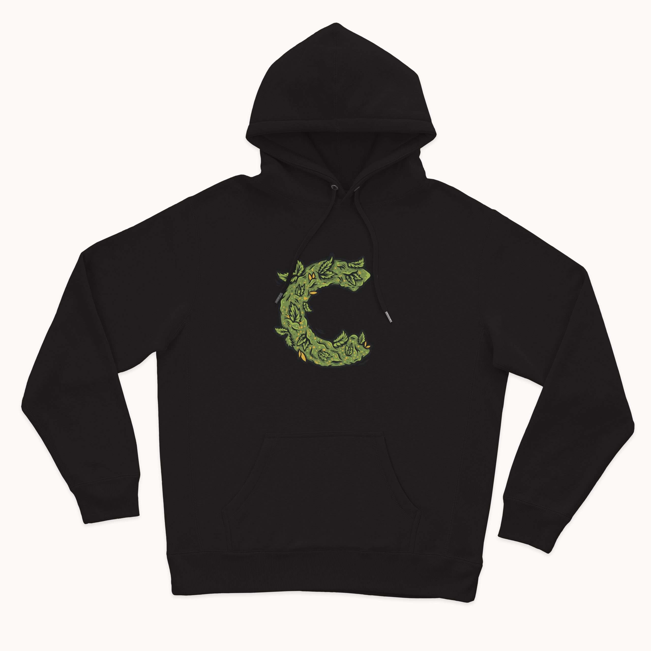 Capital C Black Hoodie
